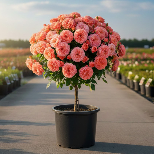 Роза штамбовая Фреденсборг купить