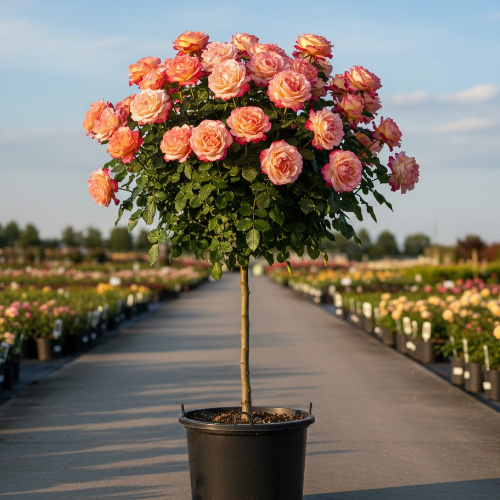 Роза штамбовая купить