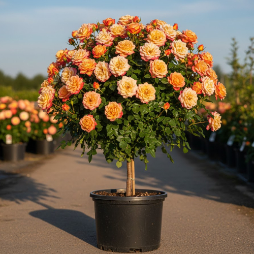 Роза штамбовая купить